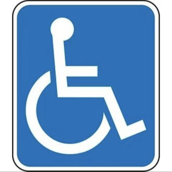 Accuform STATE SPECIFIC ADA ACCESS 14 in x 12 in FRA194RA - main